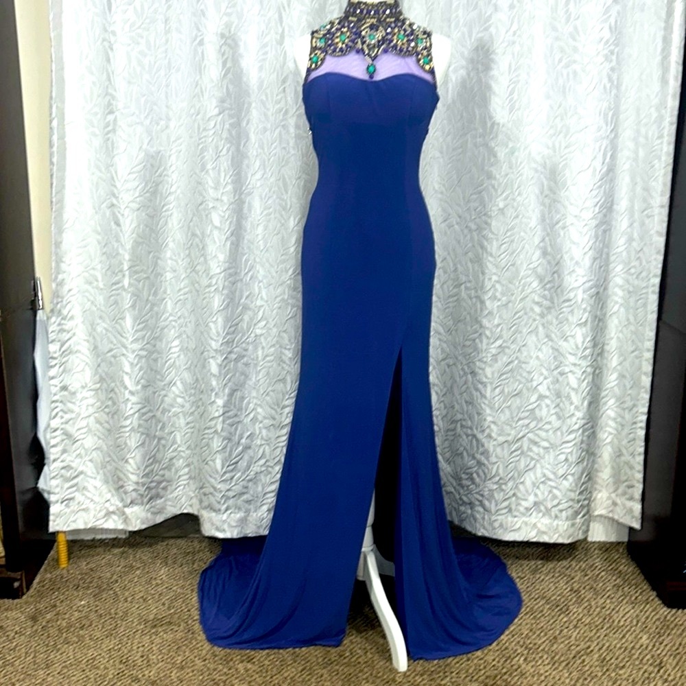 PURPLE SHERI HILL PROM DRESS